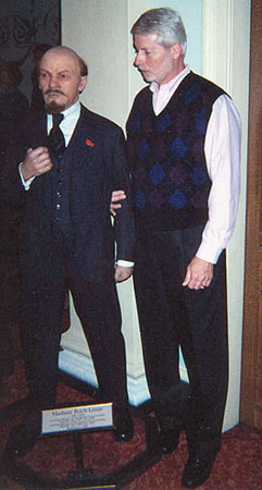 Lenin in Wax; Photo by Bev Blois