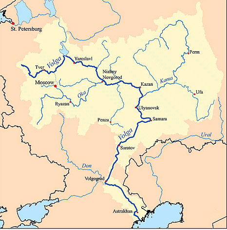 Volga Map