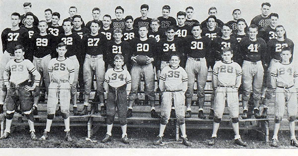 Slatington High School football team 1944
