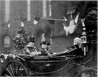 President Wilson in France