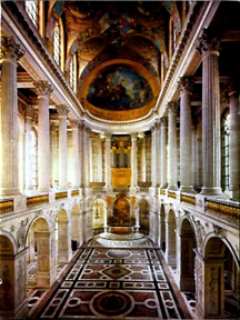 The Royal Chapel.  Source=http://www.urich.edu/~jpaulsen/int.html. 
Copyright &copy; 1996 / Simon Fairclough, Amanda Howland et Janice B. Paulsen, Universit&eacute; de Richmond.